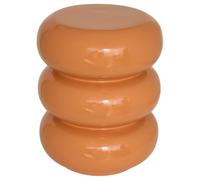 Atmosphera - Mesa Auxiliar stoneto Naranja 35x35x43cm