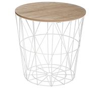Atmosphera - Mesa de Centro 'Kumi' Blanca D. 40 cm