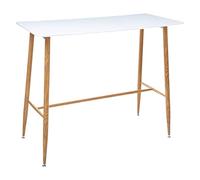 Atmosphera - Mesa de Comedor Bar 'Roka' - Madera y Blanco