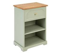 Atmosphera - Mesilla de Noche mohéa Verde celadón h67cm