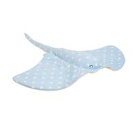 Atmosphera - Orta Manta Rayas Peluche 95x10 cm Azul Claro
