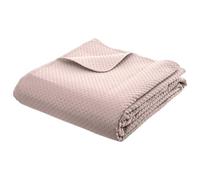 Atmosphera - Parte Superior de la Cama + 2 Fundas Dolce Rosa polvoreado - 260 x 240 cm