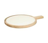 Atmosphera - Plato de papel inaya blanco cálido y mango