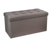 Atmosphera Puf plegable doble Lysandre Gris