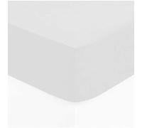 Atmosphera - sábana bajera de algodón - blanco - elástico h 30 cm -