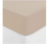 Atmosphera - sábana bajera de algodón - lino - elástico h30cm - 160