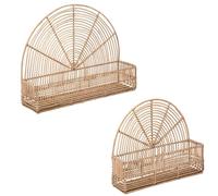 Atmosphera - Set de 2 estantes de Pared Wonder - Rattan