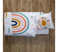 Juego de Cama Arcoiris Infantil en algodón