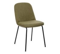 Atmosphera - Silla neora en Tejido Verde Cedro l58xan46xal82 cm