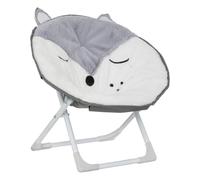 Silla plegable poliéster gris 48,5x47x36cm 36 cm