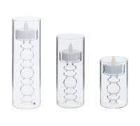 Atmosphera - Vela led transparente lena 6x6cm