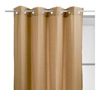 Atmosphera - Voilage Noa Estampado de Rayas plisadas140x240cm Beige