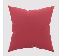 Atmosphère Funda de Almohada Lisa, Rojo, 63 x 63 cm