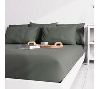 Atmosphère Sábana Bajera Lisa, Verde (Kaki), 140 x 190 cm