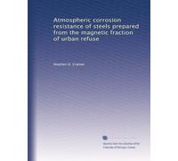 Atmospheric corrosion resistance of steels prepared from the magnetic fraction of urban refuse