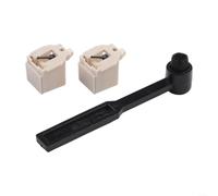ATN3600L Aguja de repuesto para tocadiscos Audio Technica AT LP60X con cepillo de limpieza para rendimiento de seguimiento de punta cónica, 500 horas de vida útil (2 piezas)