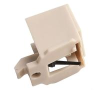 ATN3600L - Aguja de repuesto para tocadiscos de vinilo Audio-Technica serie AT con construcción de fibra de carbono, fácil instalación, color blanco