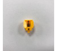 ATN3600LE - Aguja de repuesto para tocadiscos Audio-Technica AT-LP60X AT-LP60 AT-PL300 con sonido mejorado, lápiz capacitivo cónico de fibra de carbono, fácil de instalar, varios colores (naranja)