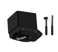 ATN3600LE - Soporte para tocadiscos Audio-Technica AT-LP60X LP60 (incluye | Punta cónica de 0.6 mil, reducción de distorsión, claros altos/profundidades, fácil instalación, incluye 2 cepillos de