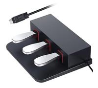 ATNEDCVH 3 pedales para piano de teclado digital, unidad de 3 pedales compatible con piano eléctrico Yamaha P125, P121, P515, P128, DGX670