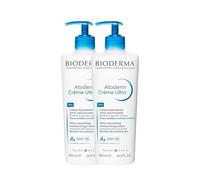 Atoderm Crema Ultra | Cuidado de día hidratante | Nutre la piel | Delicado aroma | Muy buena tolerabilidad | 2 x 500 ml