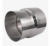 Atokrtact 89-102MM Exhaust Pipe Adapter 304 Stainless Steel for Universal Car Connector (89MM OD - 102MM OD) …