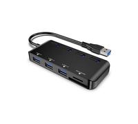 Atolla USB 3.0 Hub Multi-Port Adapter with SD/TF/Micro SD Card Reader for Macbook/Notebook and More