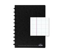 ATOMA Sistema de cuadernos - Traditional Colors Cardboard - A4 - Negro - Seyes