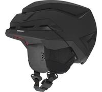 ATOMIC BACKLAND Casco de esquí Ligero y Seguro, Negro, Talla M, máxima amortiguación de Impactos, Sistema de ventilación Active Aircon, Almohadillas 3D para Orejas, Sistema de Ajuste 360°, 55-59 cm