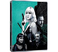 Atomic Blonde STEELBOOK ( Blu-ray + DVD ) English, Spanish & Portuguese Audio & Subtitles - IMPORT