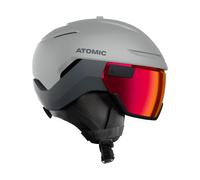 Atomic - Cascos esquís hombre - Savor GT Visor HD Light Grey/Slate - Talla 51-55 cm - Gris Gris 51-55 cm