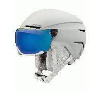 Atomic - Cascos esquís mujer - Savor Visor Stereo White Heath - Talla 55-59 cm - Blanco Blanco 55-59 cm
