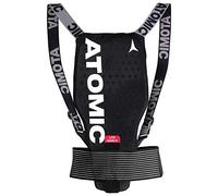 ATOMIC Live Shield Protector de Espalda Negro, Talla XS, con Sistema de Espuma de múltiples densidades. Protector Ligero y Transpirable. Libertad de Movimiento sin restricciones