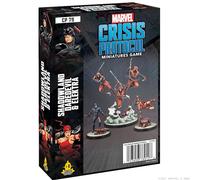 Atomic Mass Games Accessory Daredevil Capitán América Marvel Crisis Protocol: Shadowland Elektra con Mano Ninjas-EN Varios Paquetes de Personajes