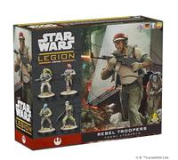 Asmodee Star Wars Legión: Rebel Troopers, Expansión de Miniaturas, A Partir de 14 Años, para 2 Jugadores, 1-2 Horas por Partida, Multilenguaje (Incluye Español), Atomic Mass Games
