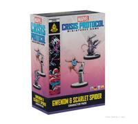 Atomic Mass Games | Marvel Crisis Protocol: Gwenom & Scarlet Spider | Expansión | Juego de Miniaturas | A Partir de 14 Años | para 2 Jugadores | 90 Min por Partida | Multilenguaje (Incluye Español)