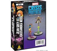 Atomic Mass Games Marvel Crisis Procol - Jean Grey & Cassandra Nova EN - Juego de Miniaturas en Inglés (FFGCP53)