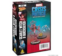 Atomic Mass Games, Marvel Crisis Protocol: Character Pack: Scarlet Witch and Quicksilver: Marvel Crisis Protocol, Miniatures Game, Ages 10+, 2+ Players, 45 Minutes Playing Time