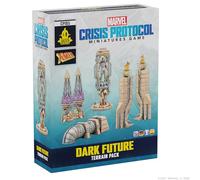 Atomic Mass Games | Marvel Crisis Protocol: Dark Future Terrain Pack | Expansión de Miniaturas | A Partir de 14 Años | para 2 Jugadores | 90 Minutos por Partida | Multilenguaje (Incluye Español)