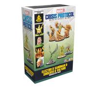 Atomic Mass Games | Marvel Crisis Protocol: Electro & Sandman & Shocker & Vulture | Expansión | A Partir de 14 Años | para 2 Jugadores | 90 Min por Partida | Multilenguaje (Incluye Español)
