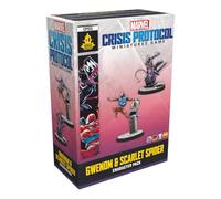 Atomic Mass Games | Marvel Crisis Protocol: Gwenom & Scarlet Spider | Expansión | Juego de Miniaturas | A Partir de 14 Años | para 2 Jugadores | 90 Min por Partida | Multilenguaje (Incluye Español)