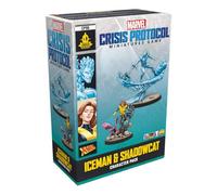 Atomic Mass Games | Marvel Crisis Protocol: Iceman & Shadowcat |Expansión de Miniaturas | A Partir de 14 Años | para 2 Jugadores | 90 Minutos por Partida | Multilenguaje (Incluye Español)