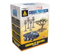Atomic Mass Games | Marvel Crisis Protocol Kingdom of Wakanda Terrain Pack | Paquete de Escenografía | A partir de 14 años | Para 2 jugadores | 90 minutos por partida | Multilenguaje (incluye Español)
