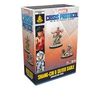 Atomic Mass Games | Marvel Crisis Protocol: Shang-Chi & Silver Sable | Expansión de Miniaturas | A Partir de 14 Años | para 2 Jugadores | 90 Minutos por Partida | Multilenguaje (Incluye Español)