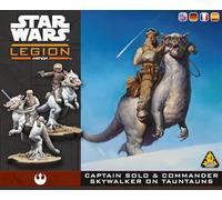 Atomic Mass Games | Star Wars: Legion Captain Solo & Commander Skywalker On Tauntauns | Expansión para Juego De Miniaturas | 2 Jugadores | 90 Minutos
