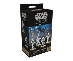 Atomic Mass Games, Star Wars: Legión - Comandos de clon de la República, ampliación de Unidad, Mesa de Mesa, 2 Jugadores, a Partir de 14 años, 120-180 Minutos, alemán