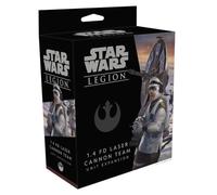 Atomic Mass Games, Star Wars Legion: Rebel Expansions: 1.4 FD Laser Cannon Team, Unit Expansion, Miniatures Game, Ages 14+, 2 Players, 90 Minutes Playing Time