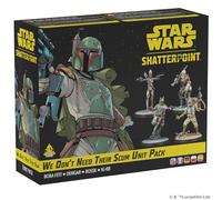 Atomic Mass Games | Star Wars Shatterpoint We Don’t Need Their Scum | Expansión de Miniaturas | A Partir de 14 Años | para 2 Jugadores | 90 Minutos por Partida | Multilenguaje (Incluye Español)