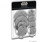 Atomic Mass Games-SWL29 Star Wars: Legión-Bases Grandes Premium, Multicolor (Asmodee SWL29)