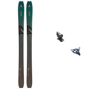 Atomic - Pack Backland 95 Petrol/Grey/Orange 2024 de Aluminio - Gris Gris 177 cm